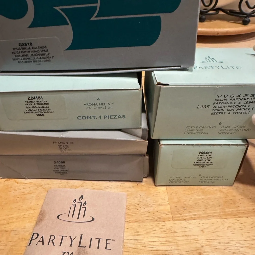 PartyLite Assorted Candle Set NWT